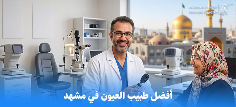 أفضل طبيب العيون في مشهد