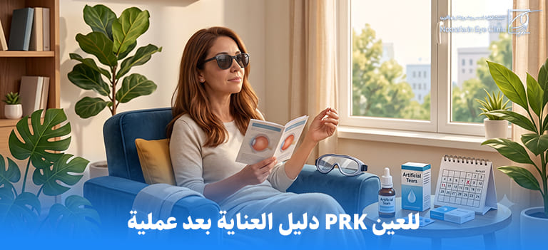 دليل العناية بعد عملية PRK للعين