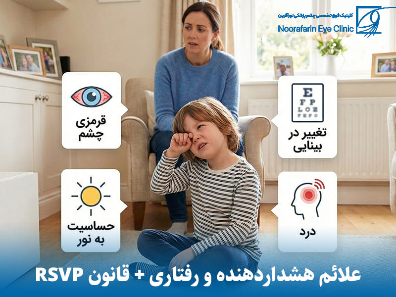 علائم و نشانه‌های هشداردهنده ضعف بینایی کودکان